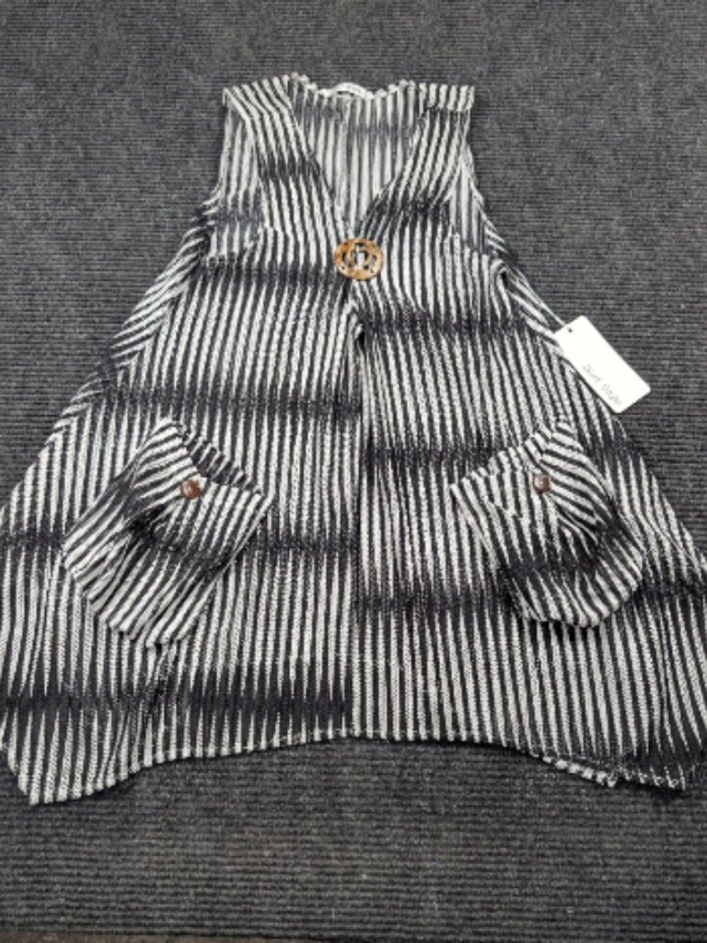 Surf Style Black & White Tunic – XL/XXL